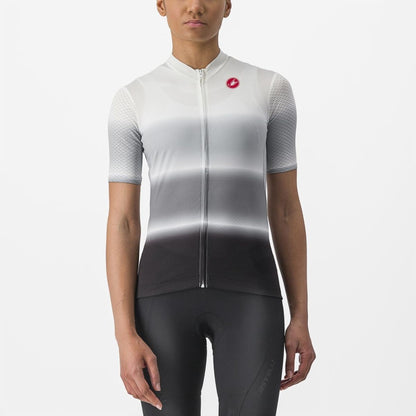 Jersey Castelli Dolce color marfil y negro - Monalcl
