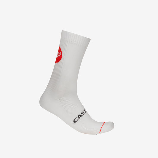 Calcetines Castelli Entrata 18 blanco - Monalcl