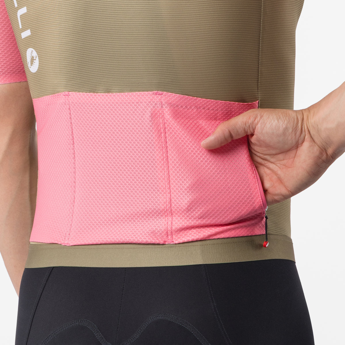CORRETTO JERSEY ELMWOOD/ROSA GIRO-WHITE