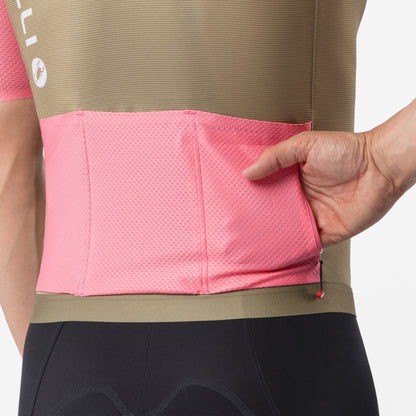 CORRETTO JERSEY ELMWOOD/ROSA GIRO-WHITE
