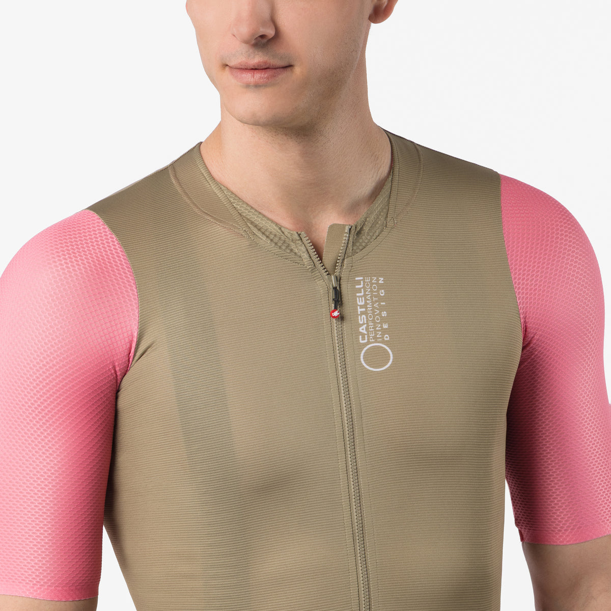 CORRETTO JERSEY ELMWOOD/ROSA GIRO-WHITE