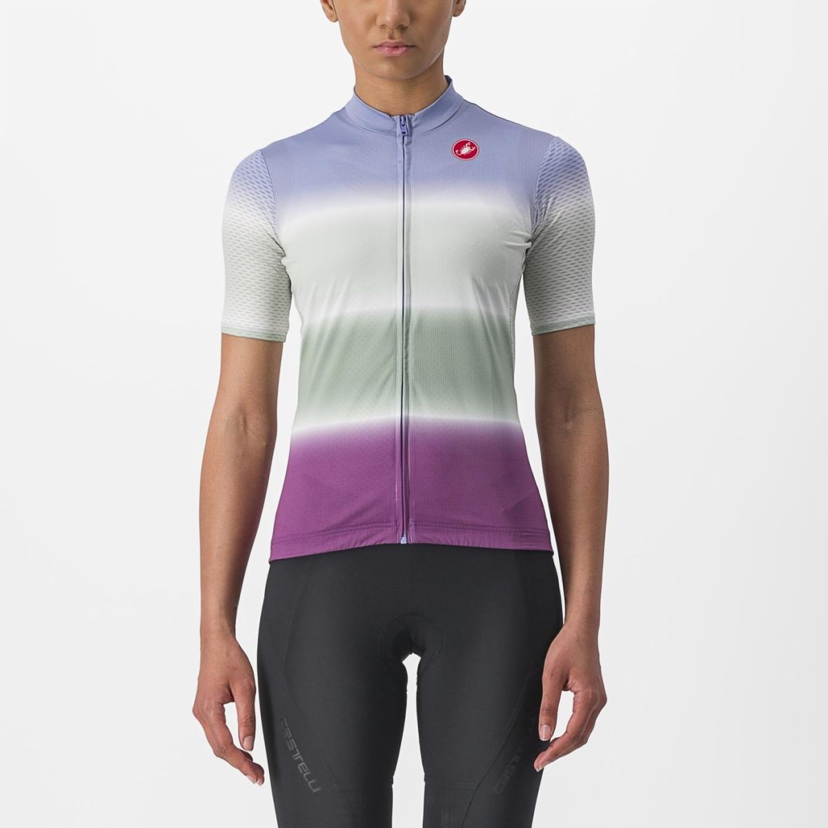 Jersey Castelli Dolce color violeta y amatista - Monalcl