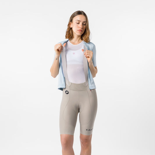 Bibshort Castelli Espresso 2 mujer color Clay - Monalcl