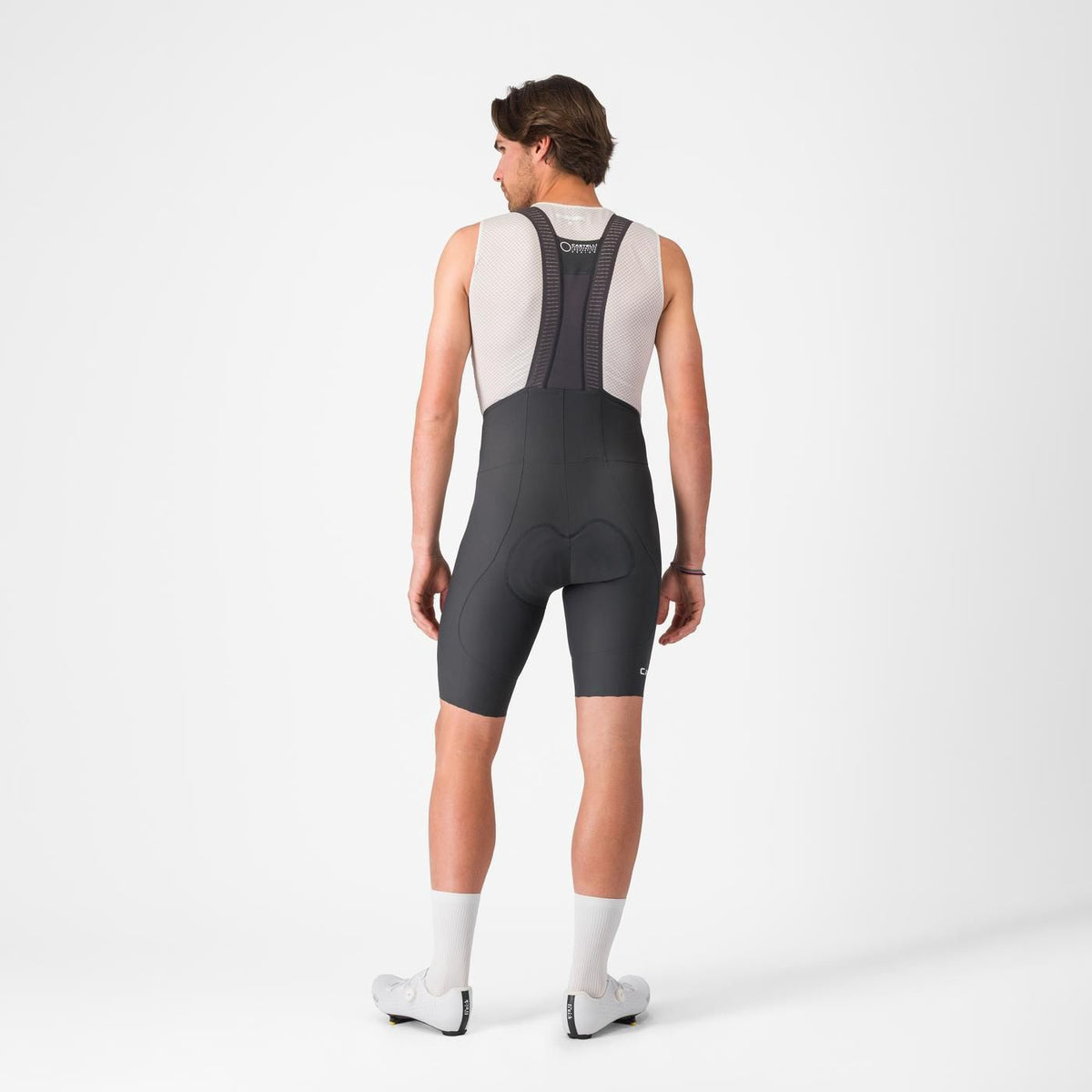 ESPRESSO 2 BIBSHORT DARK GRAY