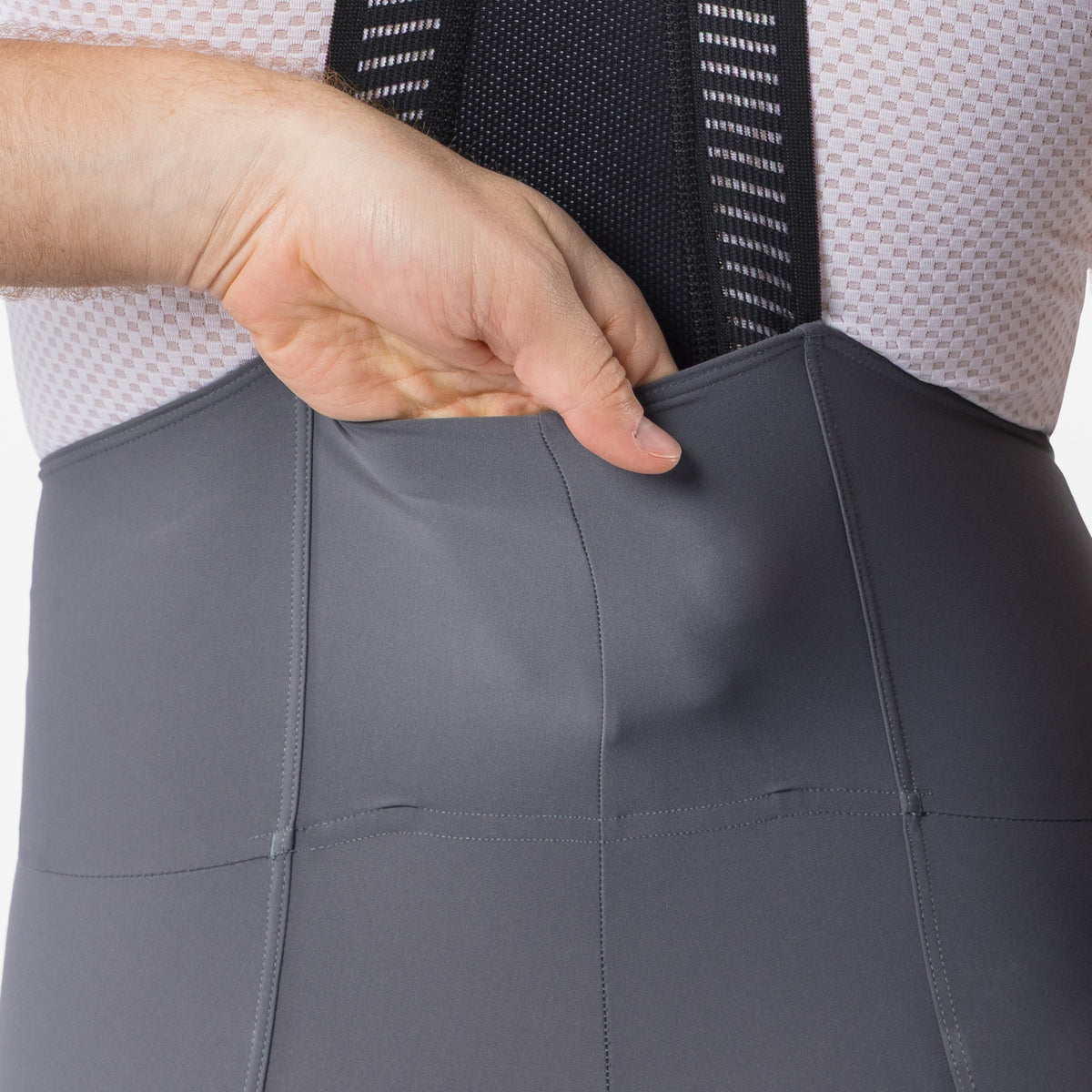 ESPRESSO 2 BIBSHORT SMOKY GRAY