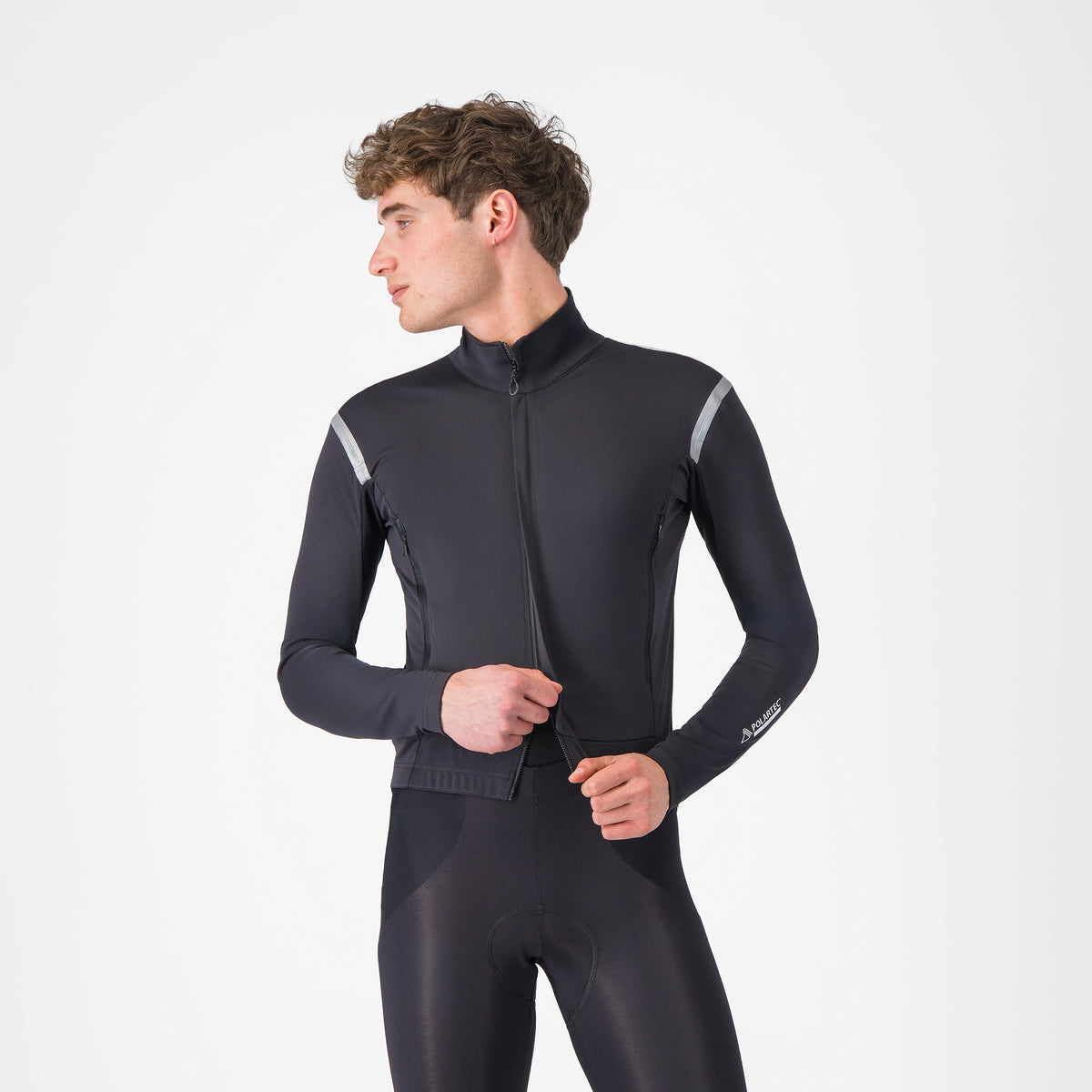 Chaqueta Castelli Perfetto RoS 3 negro claro - Monalcl