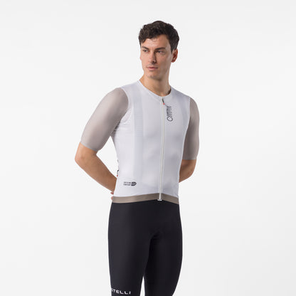 Jersey Castelli Corretto color marfil - Monalcl