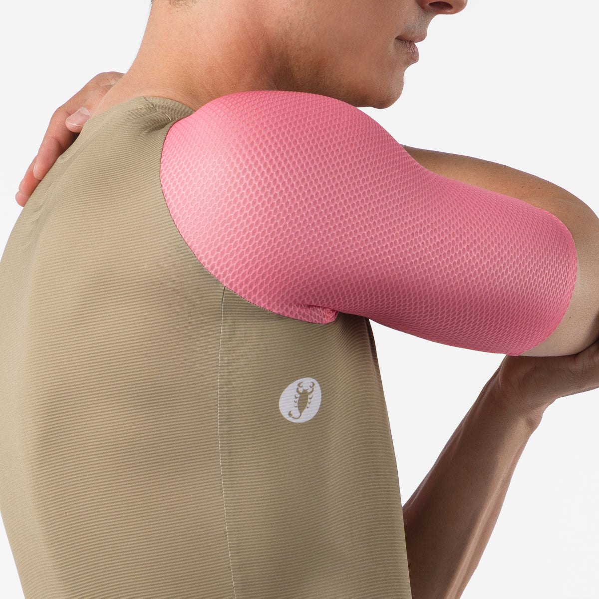CORRETTO JERSEY ELMWOOD/ROSA GIRO-WHITE