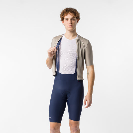 Bibshort Castelli Espresso 2 color azul (Belgian Blue) - Monalcl