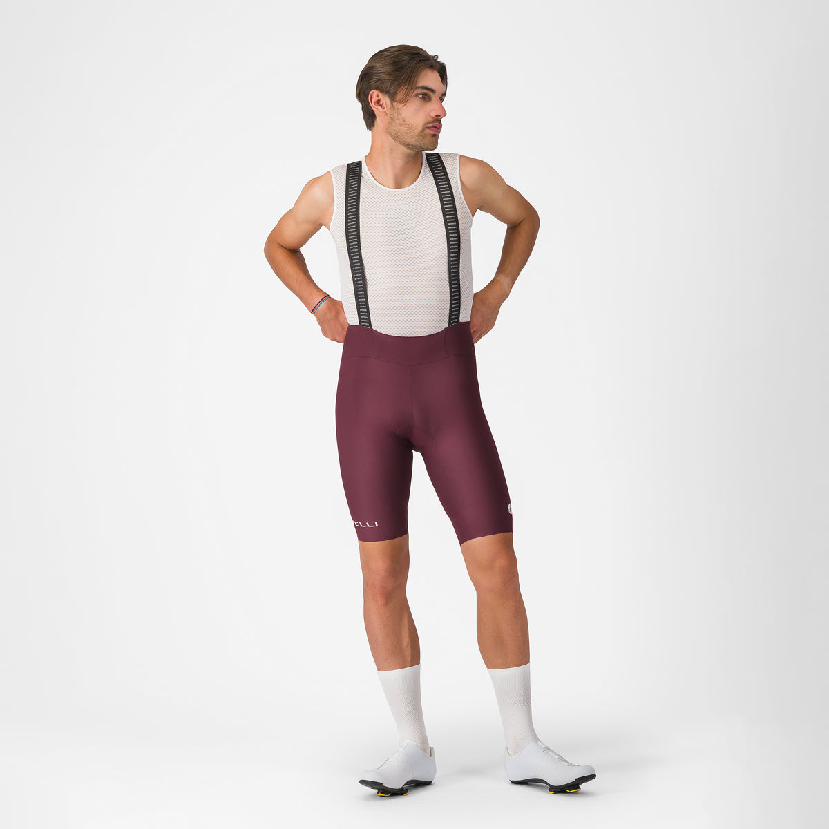 ESPRESSO 2 BIBSHORT DEEP BORDEAUX