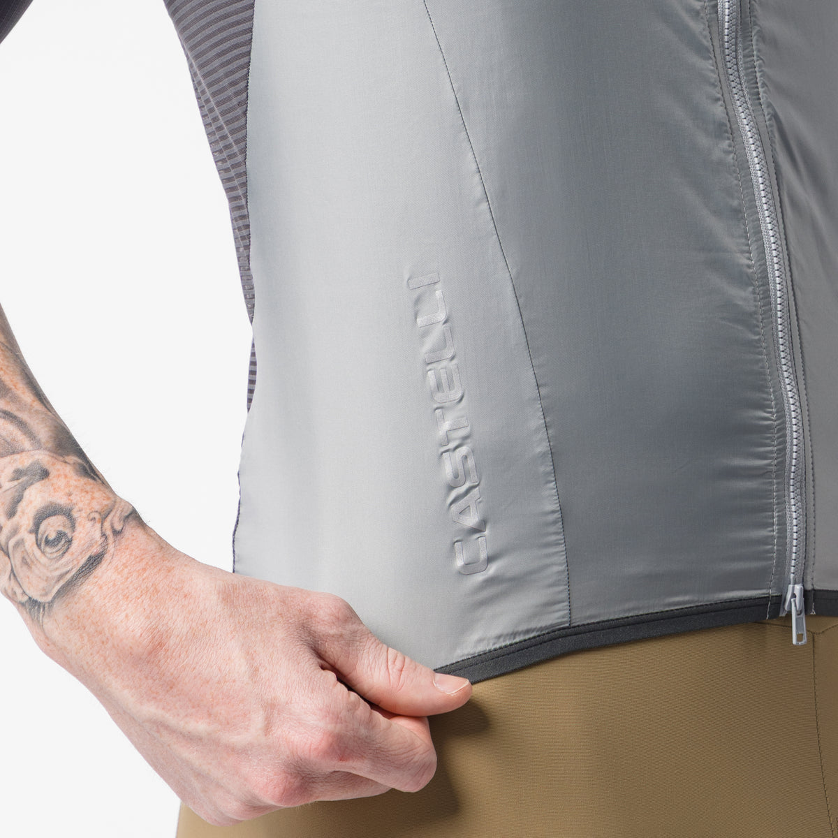 ARIA 2 VEST SILVER GRAY