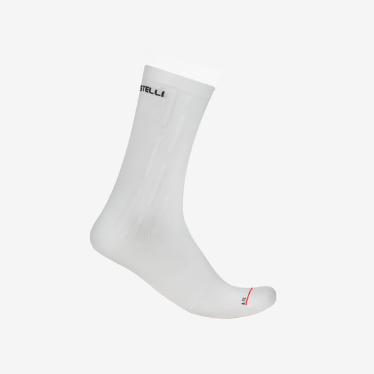 Calcetines Castelli Aerorace Pro 20 blanco - Monalcl