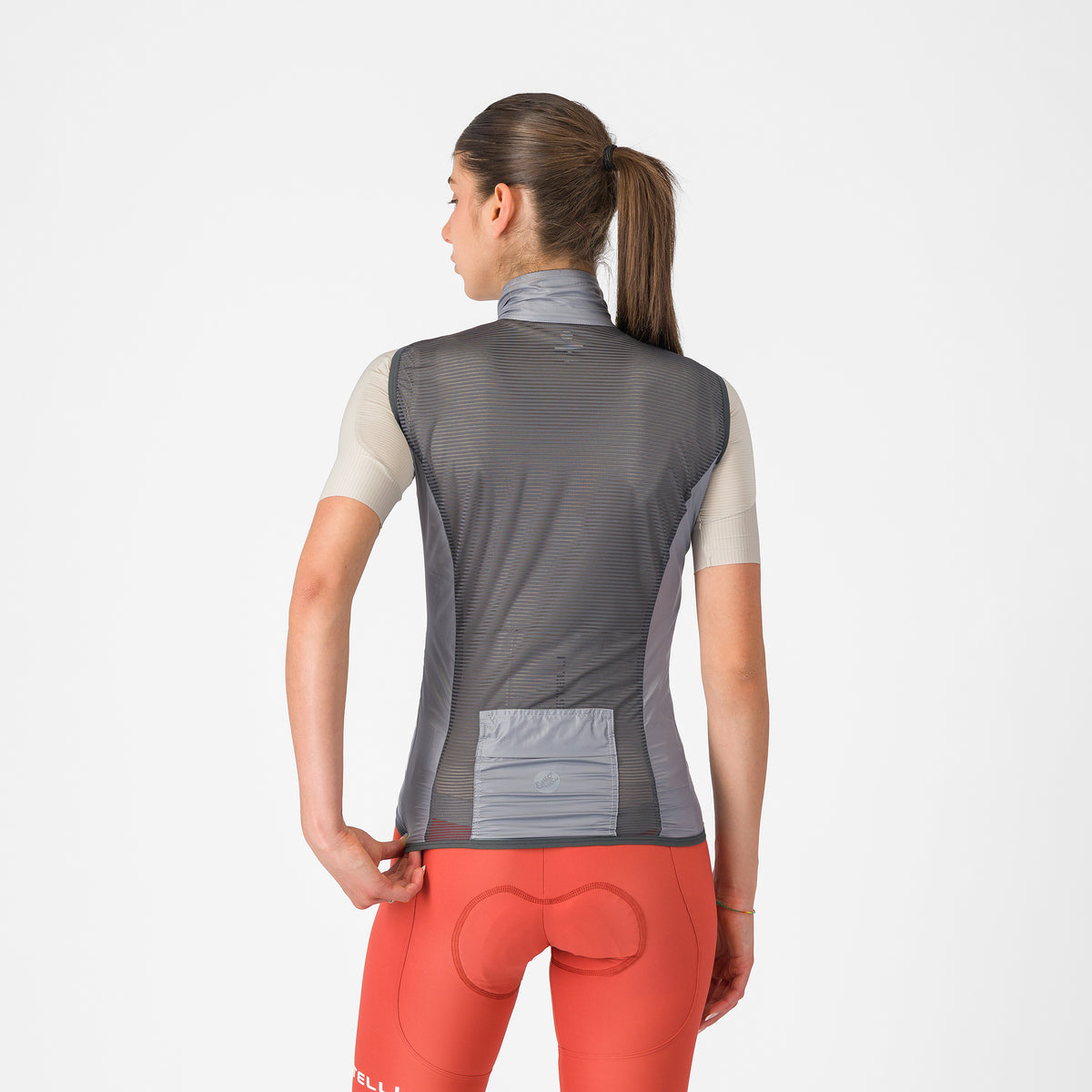 ARIA 2 W VEST SILVER GRAY