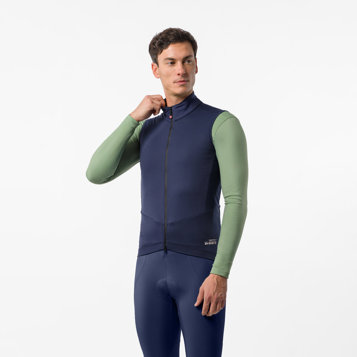 Chaleco Castelli Perfetto Air color azul (Belgian Blue) - Monalcl