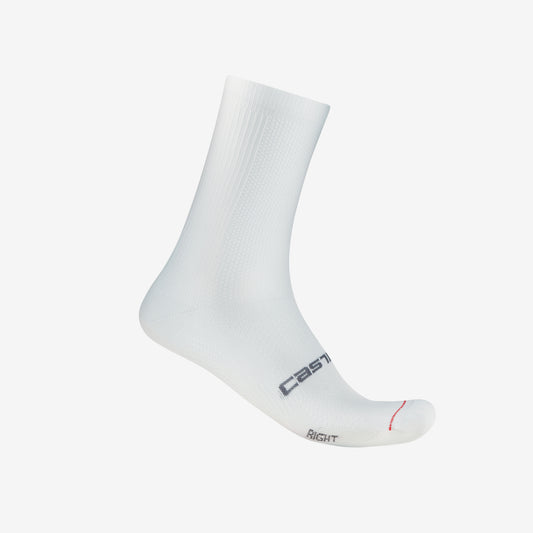 CASTELLI ESPRESSO 18 SOCK WHITE L/X