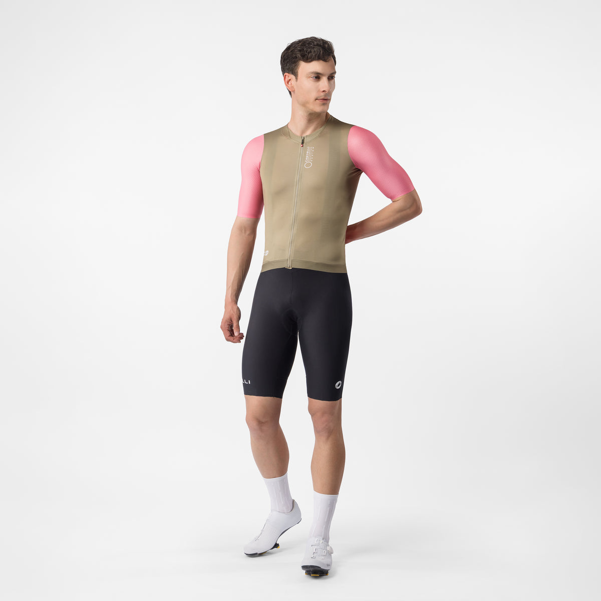 CORRETTO JERSEY ELMWOOD/ROSA GIRO-WHITE